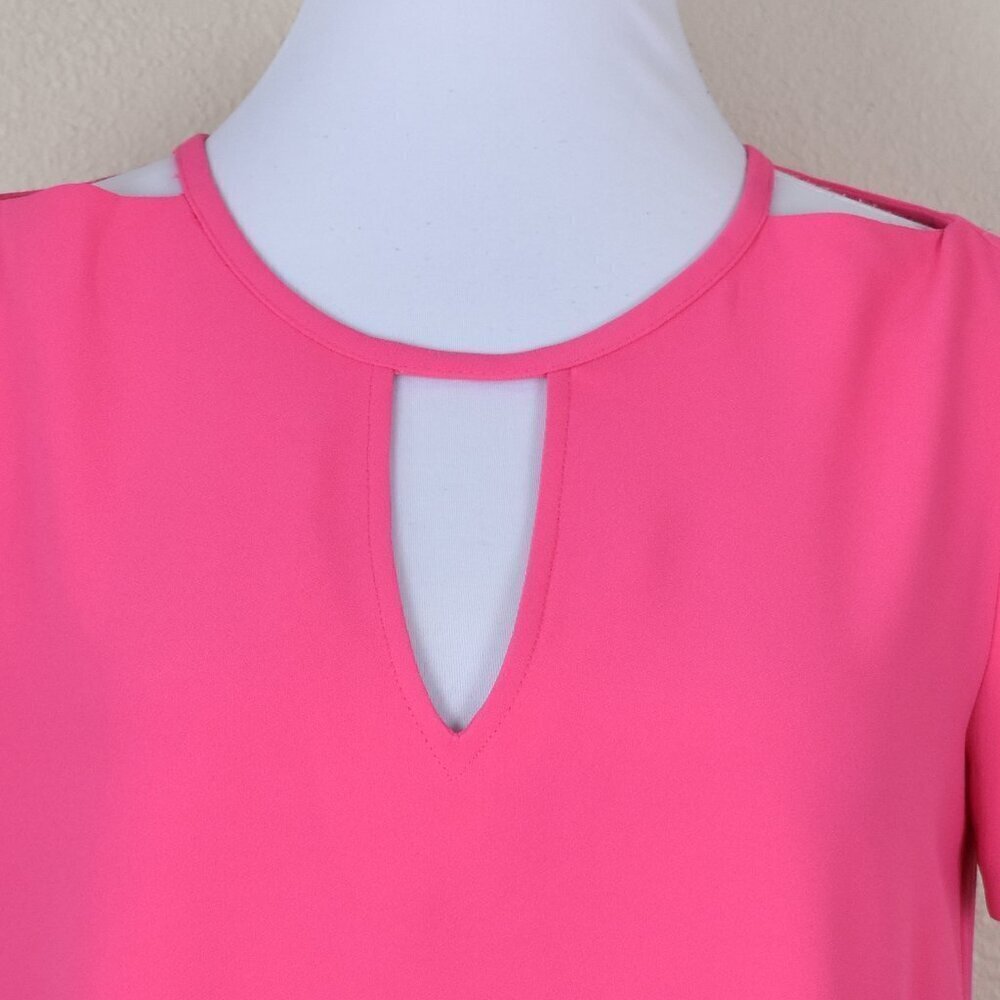 Trina Turk Floramaria Dress Pink - 4 - Picture 2 of 11